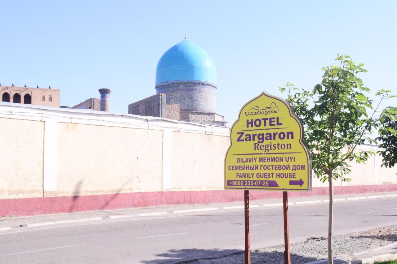 Hotel Registon Zargaron Samarcanda Exterior foto